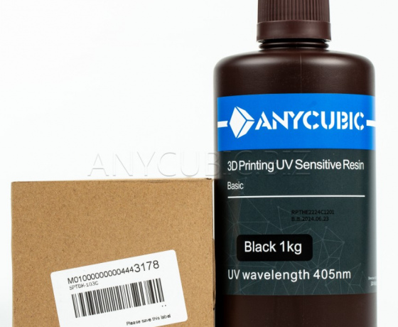 Фото 2 - Фотополімерна Базова смола Чорна Anycubic