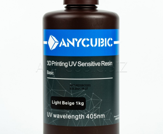 Фото 2 - Фотополімерна Базова смола Світло-бежева Anycubic