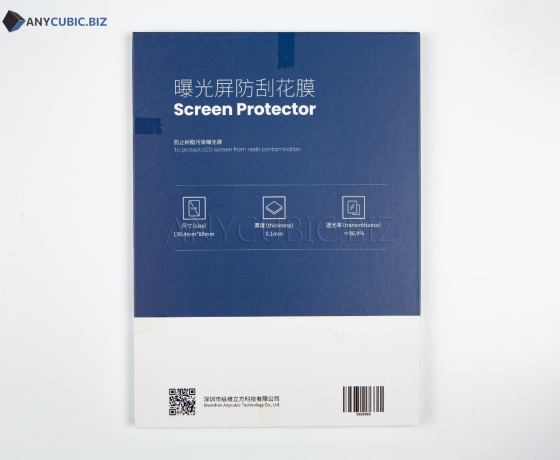 Фото 6 - 5шт. Защитная пленка для экрана Anycubic Photon Mono,Mono SE,Photon Mono 4K,Photon, Photon s,Photon Ultra,Photon D2 136.4 × 88 mm