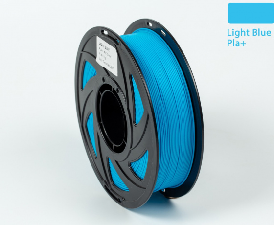 Фото 4 - Голубой PLA Plus (ПЛА плюс) пластик филамент для 3D принтера 1кг, 1.75мм, 330м Filament
