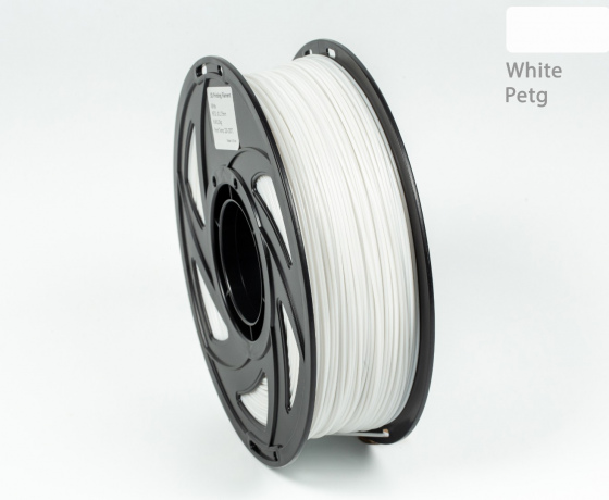 Фото 4 - PETG філамент (пластик) для 3D принтера Білий 1кг, 1.75мм, 330м