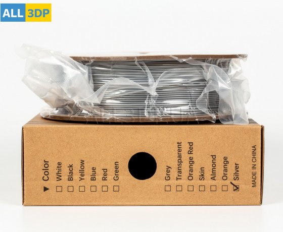 Фото 6 - Срібний Високошвидкісний філамент для швидкісного друку Hi-Speed PLA+ JAMGHE 1,75 мм 1kg