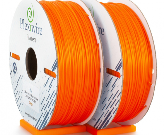 Фото 2 - PLA пластик Plexiwire для 3D принтера помаранчевий 400м / 1.185кг / 1.75мм