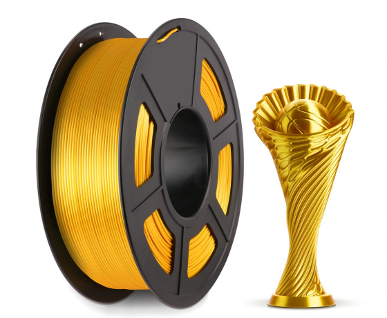 Фото 2 - Пла шелковый Светло-золотистый Anycubic Ø1,75 мм Вес: 1 кг