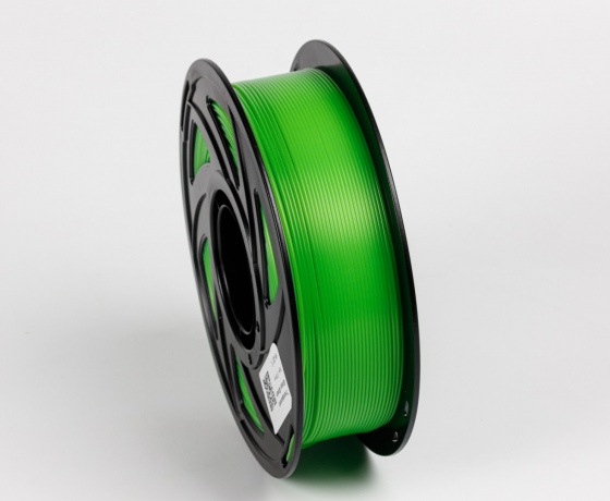 Фото 4 - Прозрачно-травянисто-зеленый пласт плюс пластик для 3D принтера ✾1кг✾1.75мм