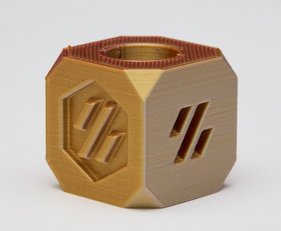 Фото 6 - Золотой Серебряный Медный Шелковый Пла Пластик | PLA SILK Gold Silver Copper 1кг 1.75мм | 330м