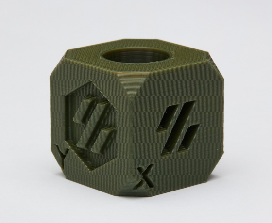 Фото 7 - Хаки оливково-зеленый PLA пластик для 3D принтера | ⚔ Pla Olive Green RAL 6003 ⚔ 1кг | 1.75мм | 330м