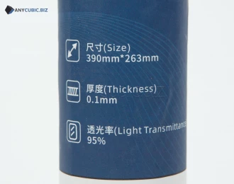 Тефлоновая FEP пленка для Photon M3 Max 13,6-дюймовая матовая 5шт. 390 × 263 mm